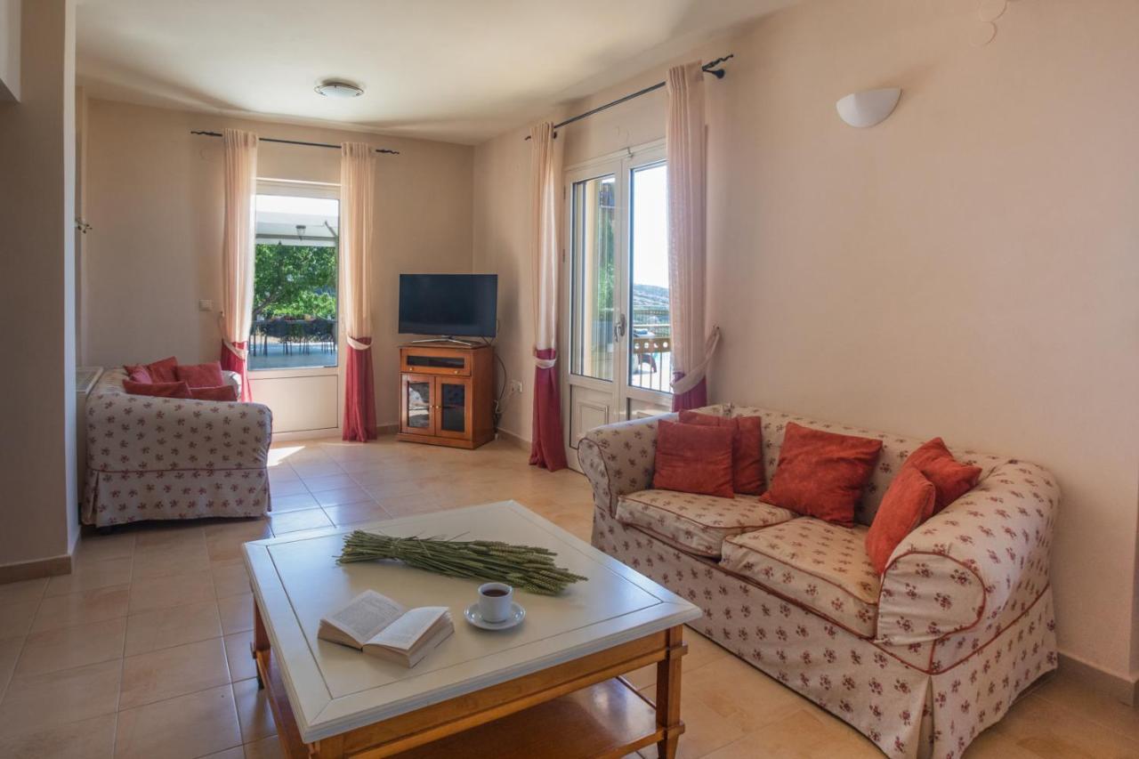 Lourdas Beach View Villa Vlachata Luaran gambar