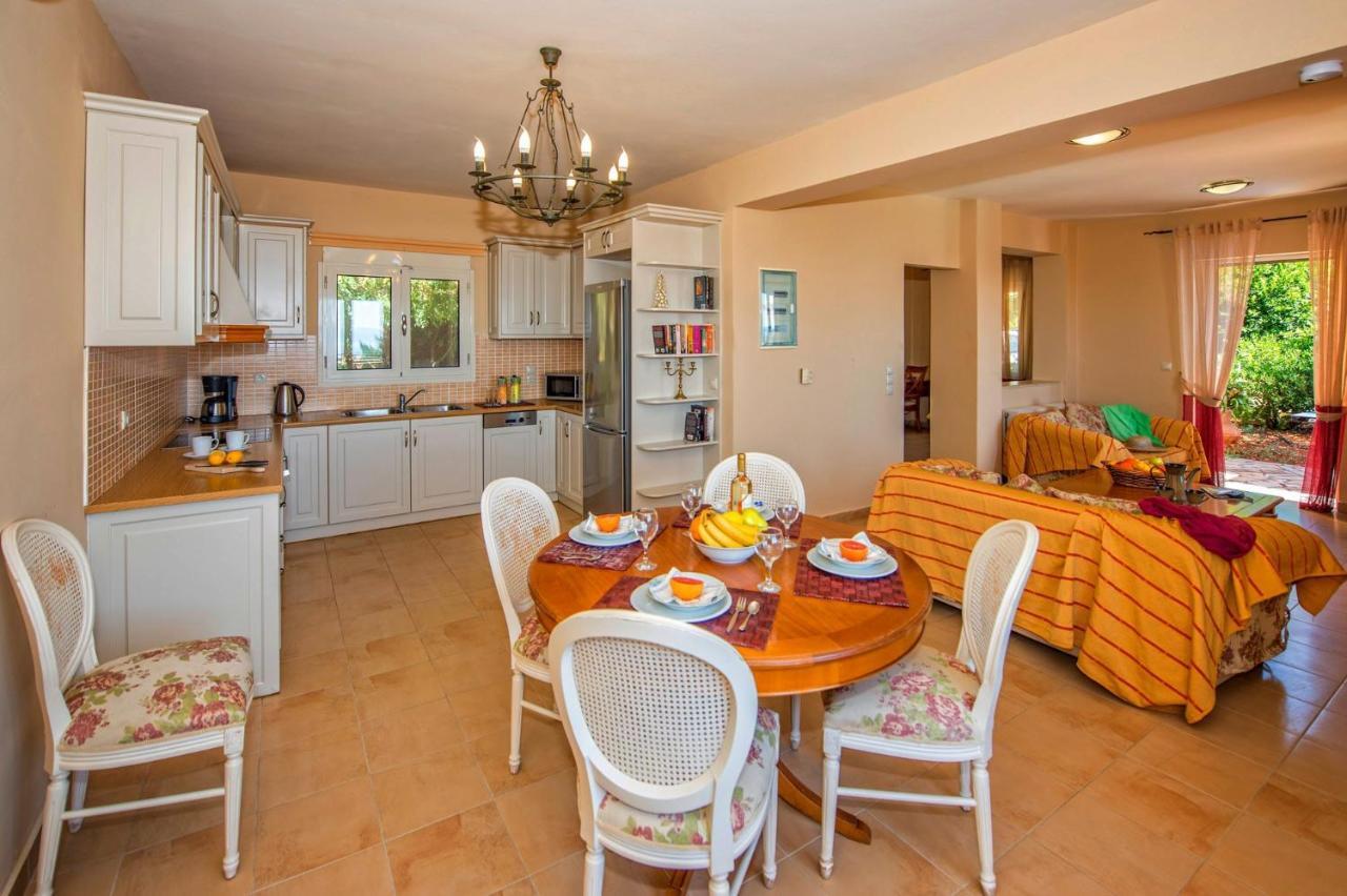 Lourdas Beach View Villa Vlachata Luaran gambar